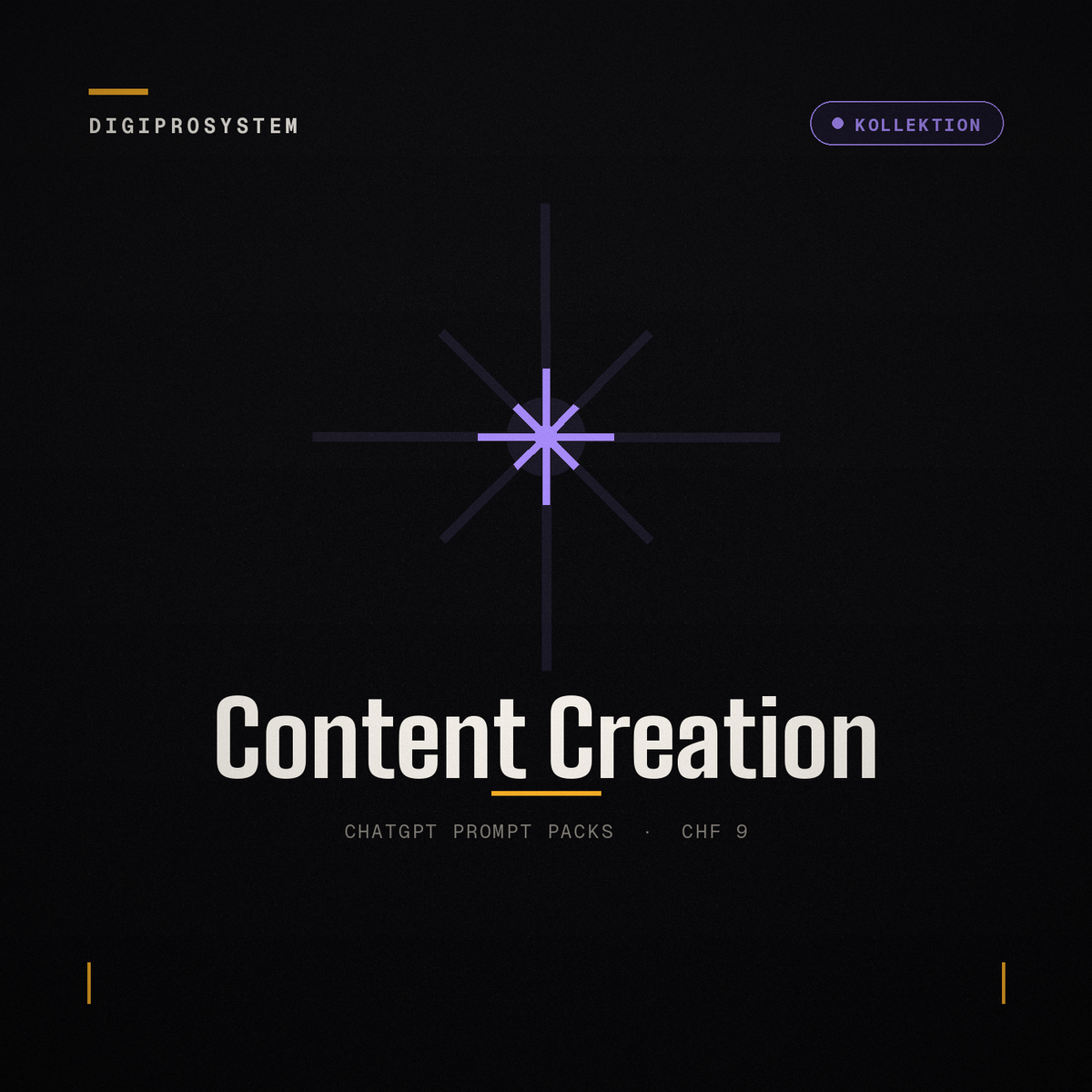 Content Creation Kollektion - DigiProSystem
