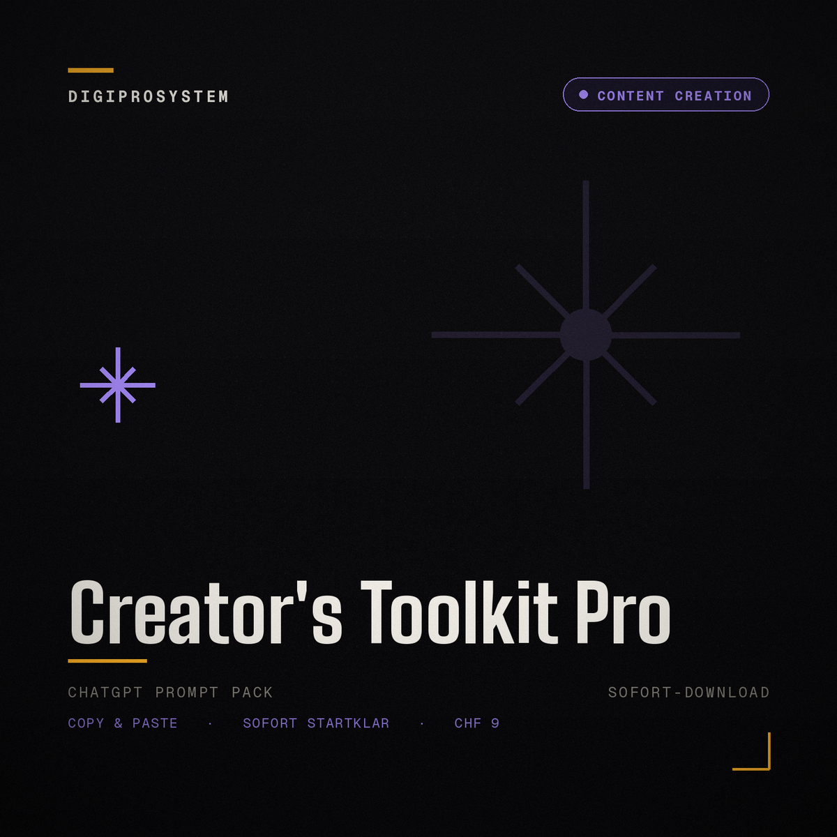 Creator's Toolkit Pro - ChatGPT Prompt Pack