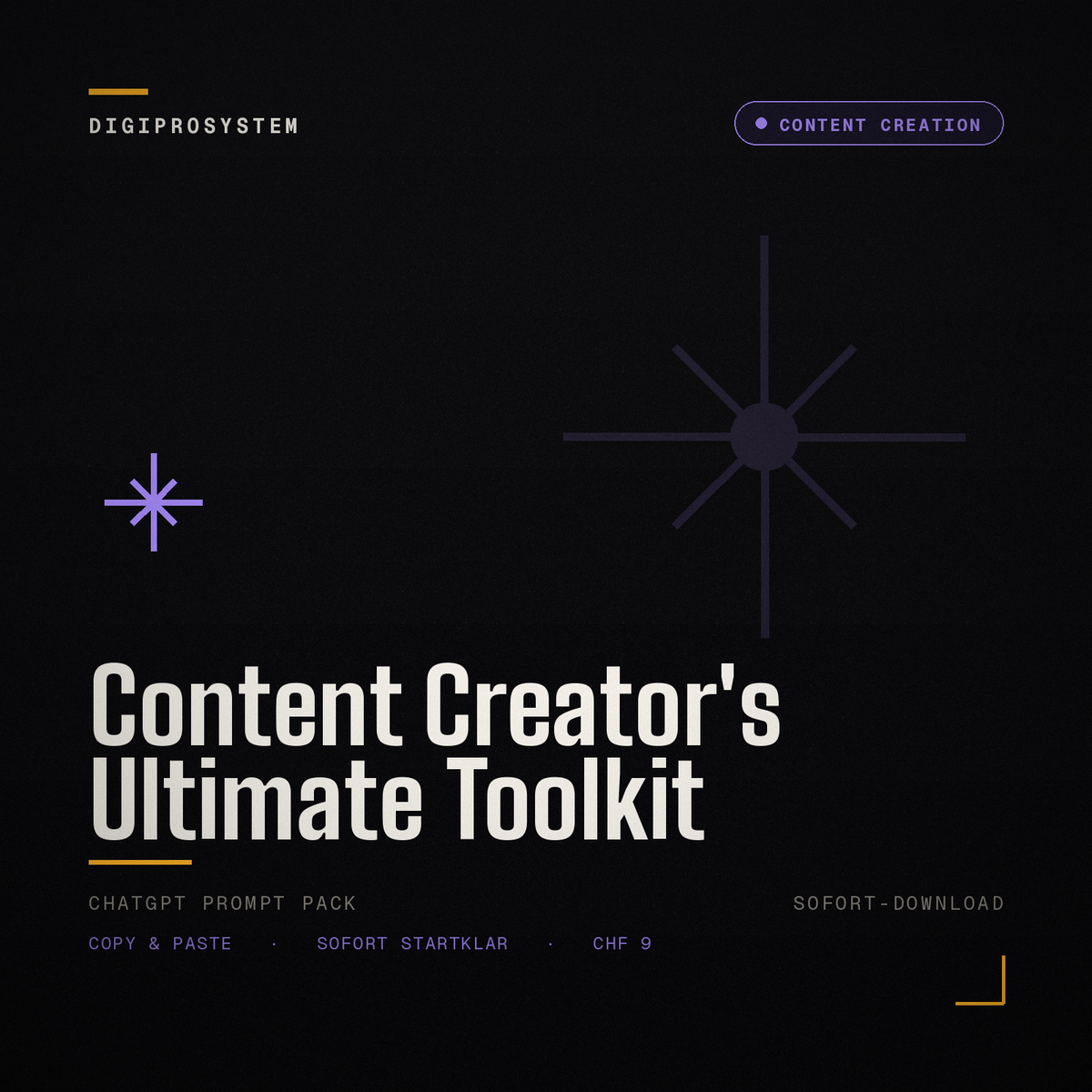 Content Creator's Ultimate Toolkit - ChatGPT Prompt Pack