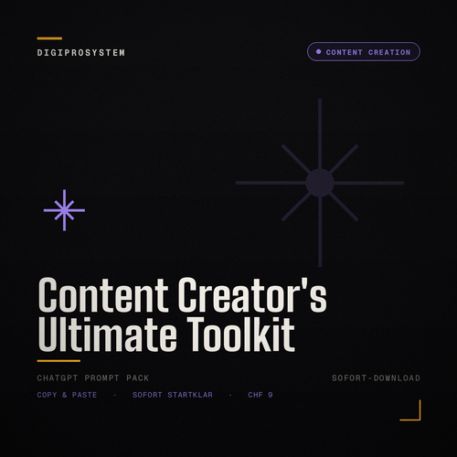 Content Creator's Ultimate Toolkit - ChatGPT Prompt Pack