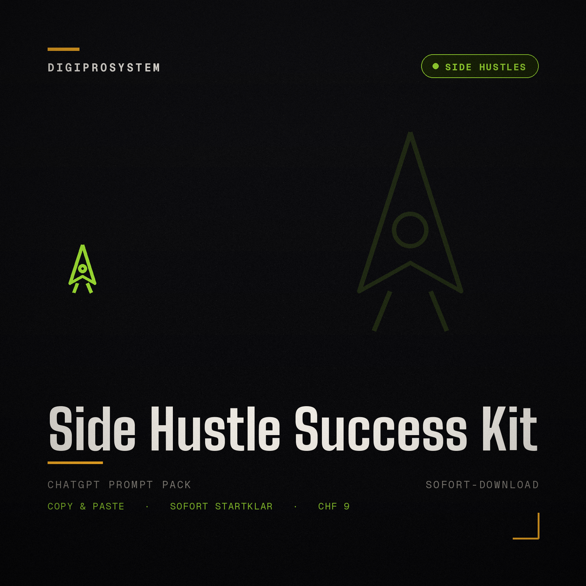 Side Hustle Success Kit - ChatGPT Prompt Pack