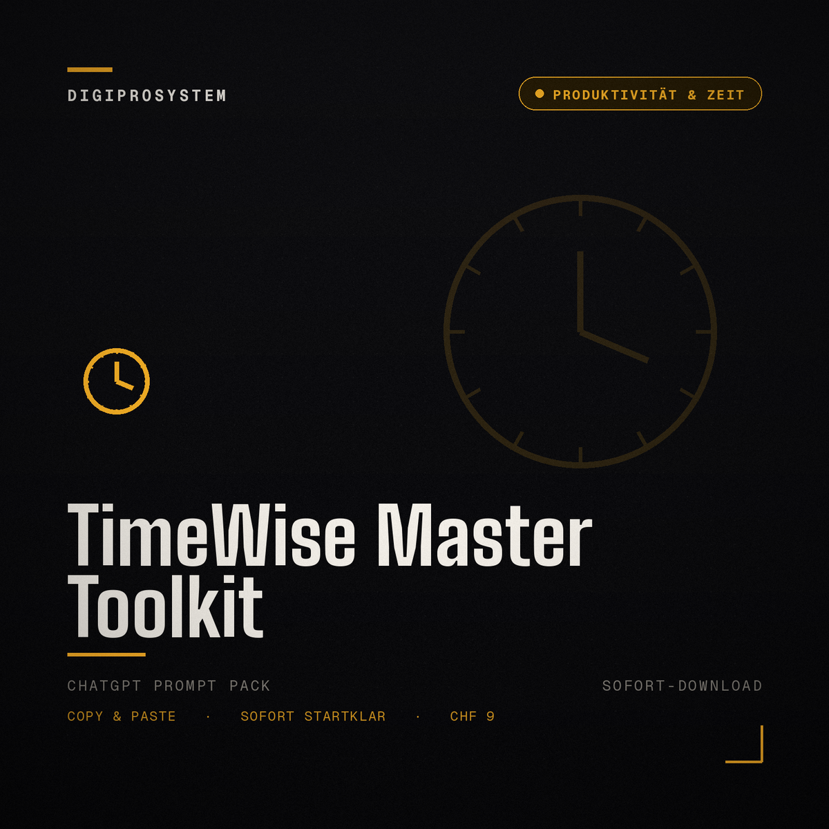 TimeWise Master Toolkit - ChatGPT Prompt Pack