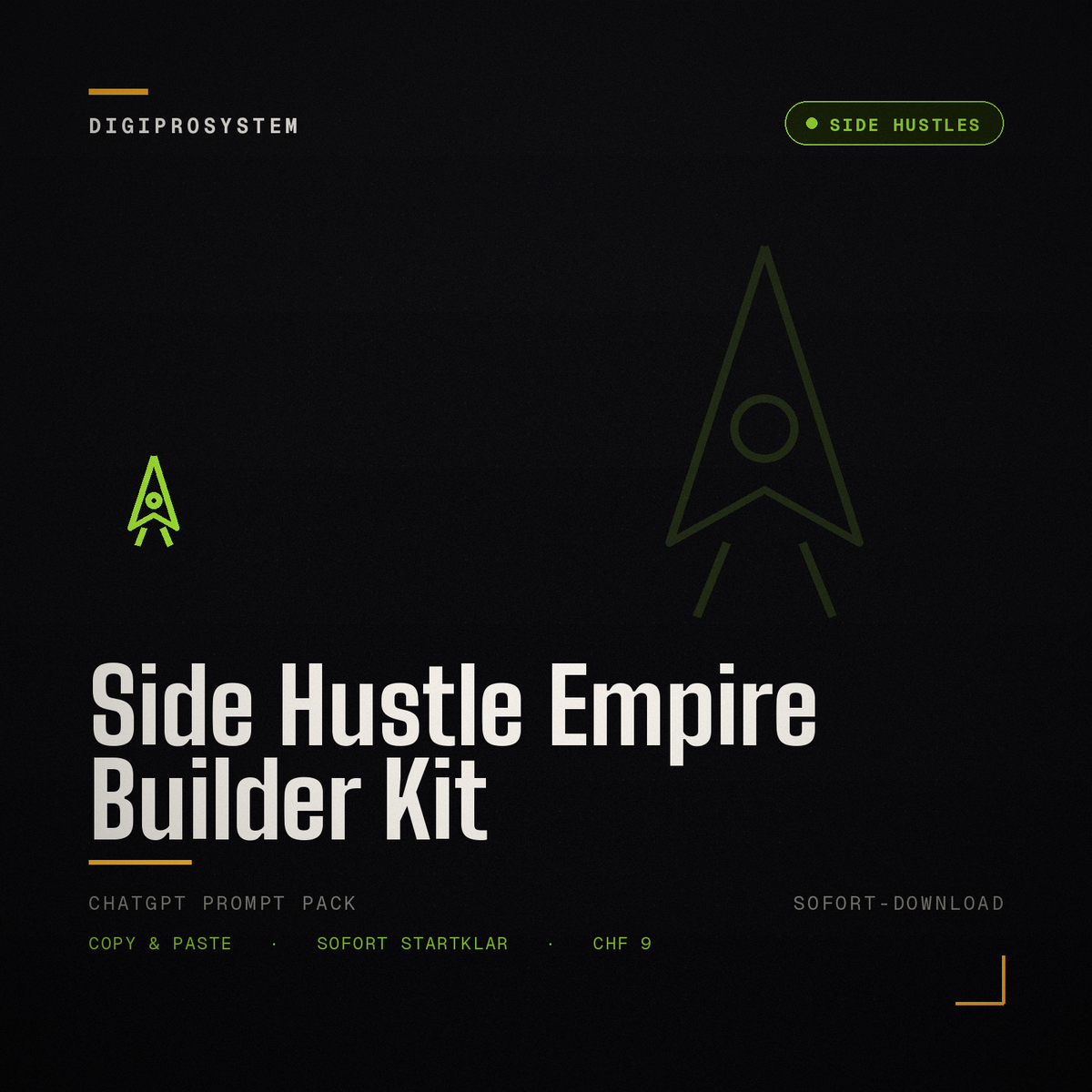 Side Hustle Empire Builder Kit - ChatGPT Prompt Pack