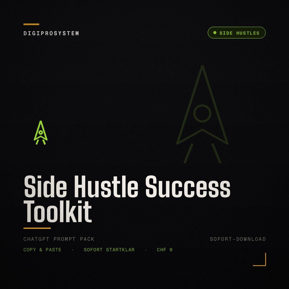 Side Hustle Success Toolkit - ChatGPT Prompt Pack