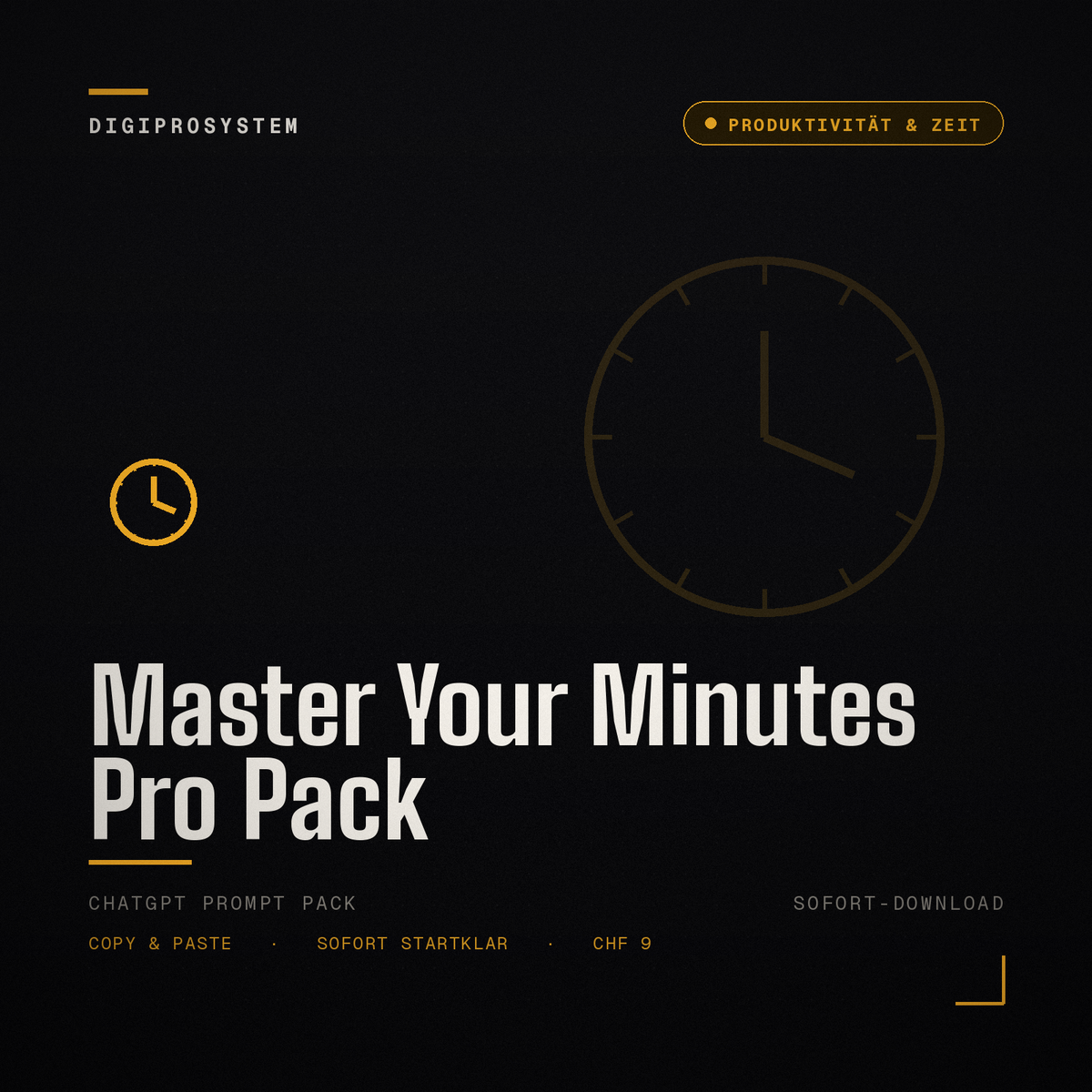 Master Your Minutes Pro Pack - ChatGPT Prompt Pack